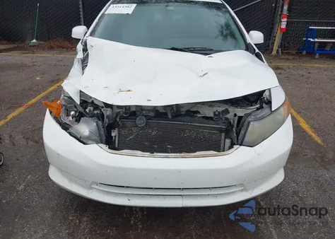 2012 Honda Civic Lx из США, поврежденный, VIN 19XFB2F55CE054621